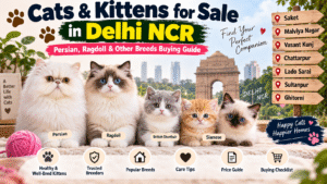 Cats and Kittens for Sale in Delhi NCR